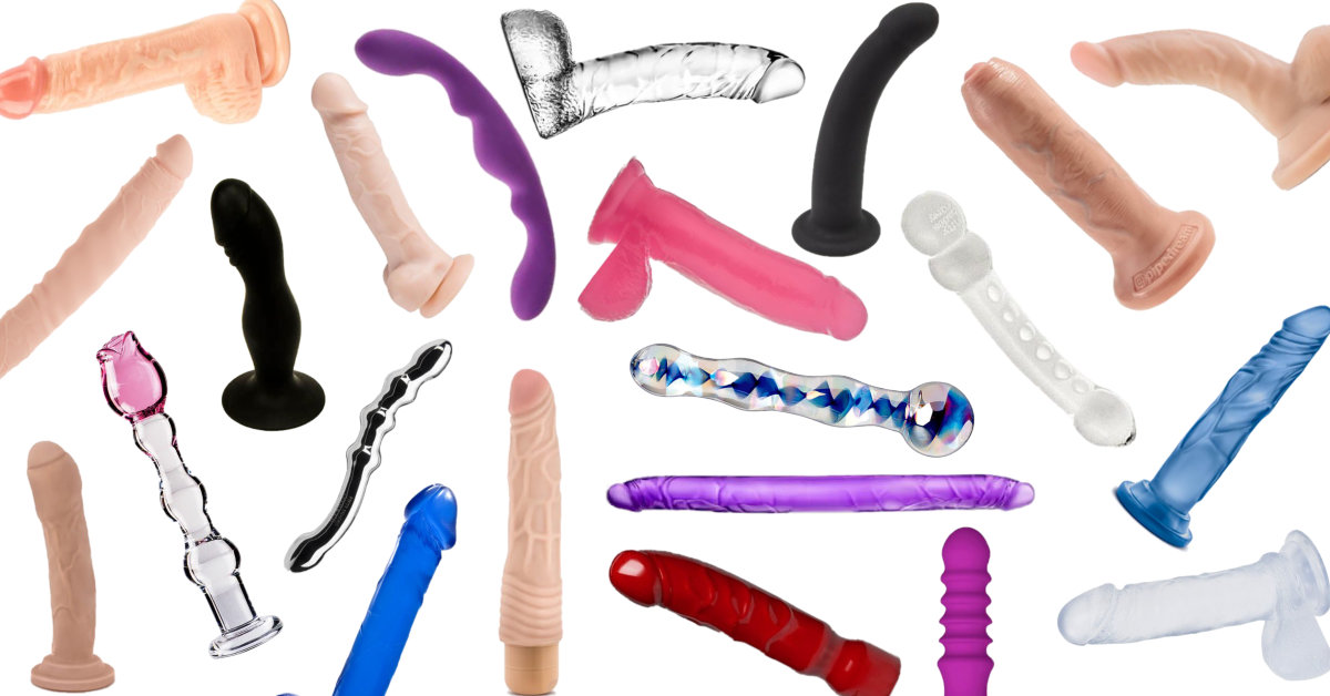 Dildos come in a variety of shapes, sizes and colours and with a range of different features