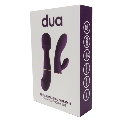 Loving Joy DUA Interchangeable Vibrator with 2 Attachments